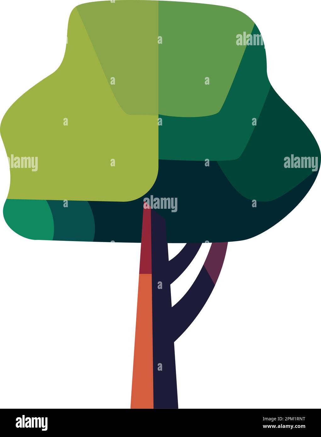 cute tree illustration Stock Vector Image & Art - Alamy