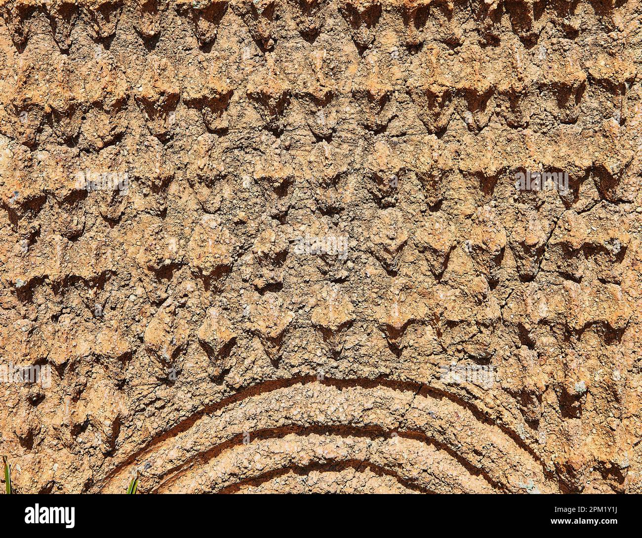 Background stone texture with pattern for product photography or background. Stock Photo
