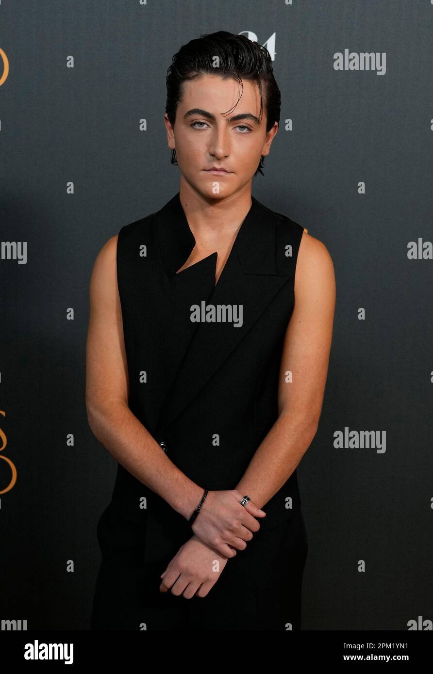 Armen Nahapetian poses at the premiere of the film “Beau Is Afraid