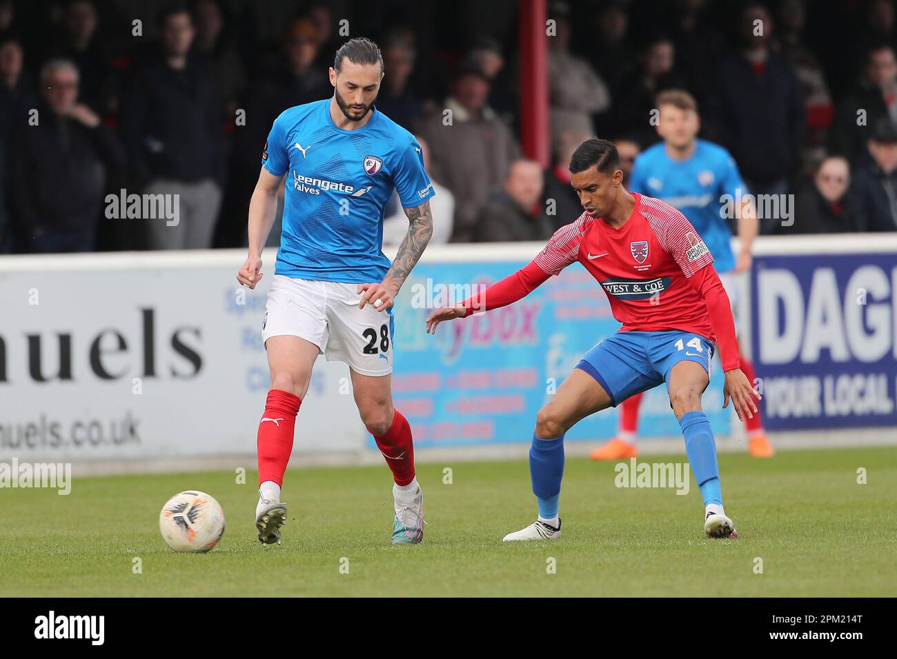 Oliver Banks of Chesterfield and Saunders of Dagenham and