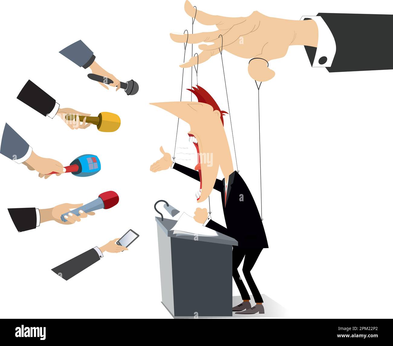Corruption report Stock Vector Images - Alamy