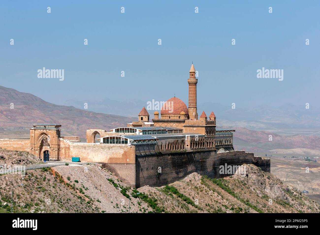 The magnificent Ishak Pasa Palace at Dogubayazit in eastern Turkey in