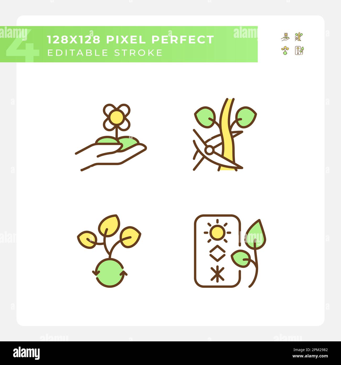 Agriculture floriculture horticulture Stock Vector Images - Alamy