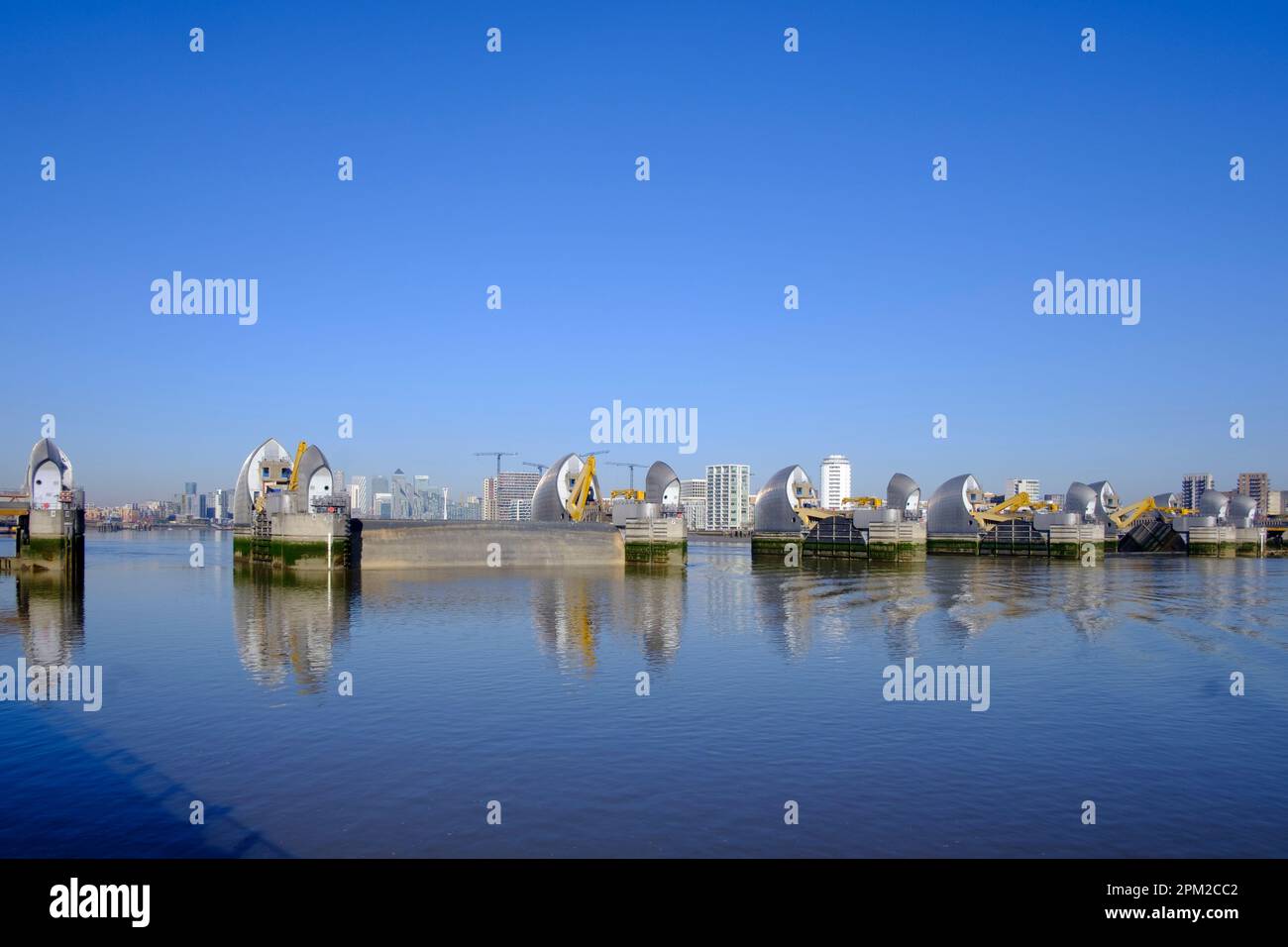 The Thames Barrier London Stock Photo - Alamy