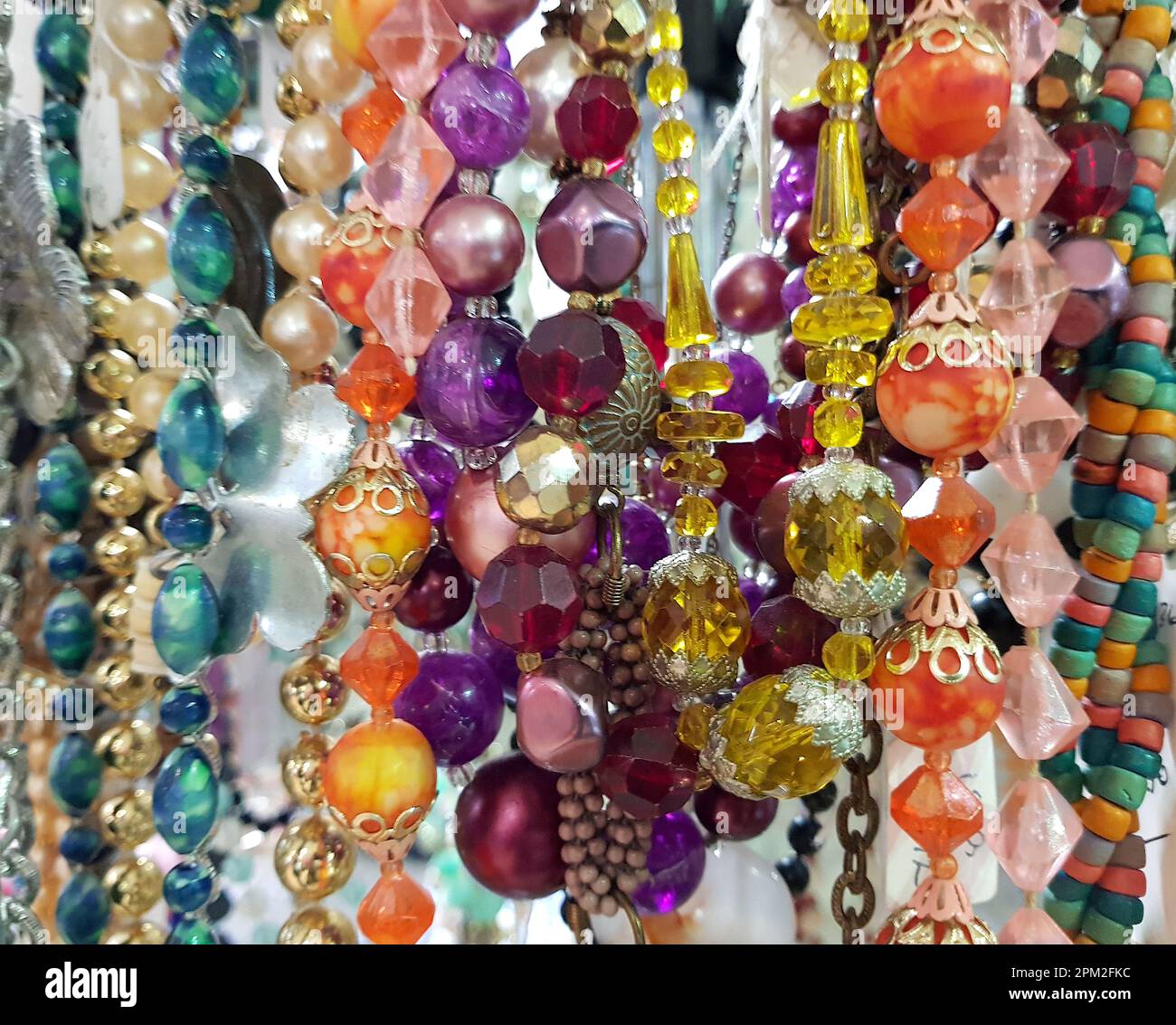 Beads colourful colours hi-res stock photography and images - Alamy