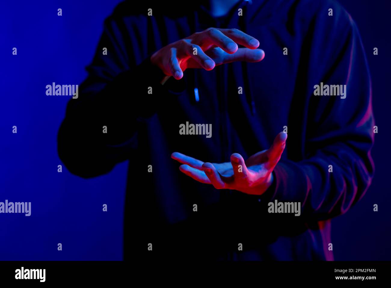 Man gestures studio hi-res stock photography and images - Alamy