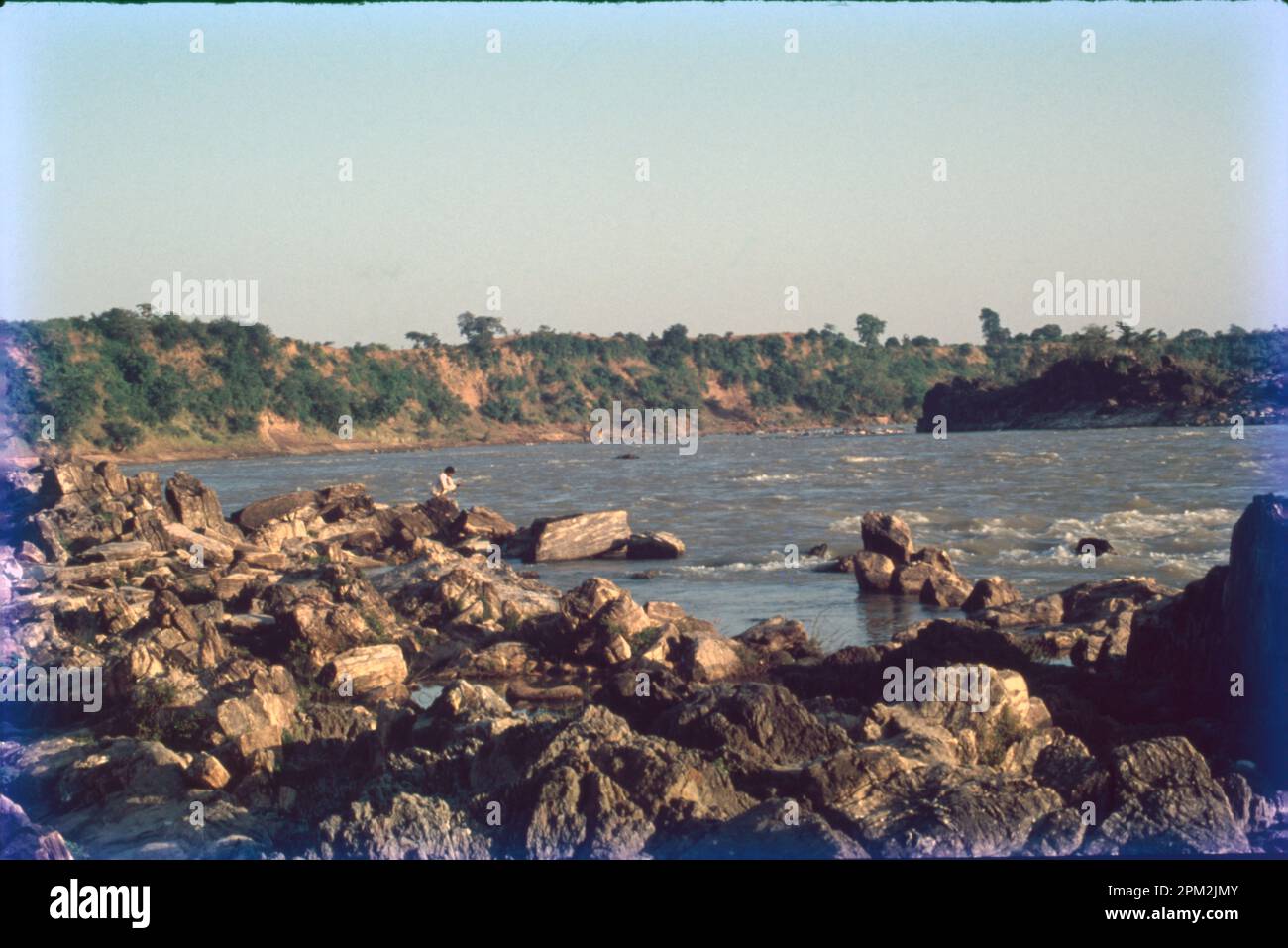 The Narmada, the largest west flowing river of the Peninsula, rises near Amarkantak range of