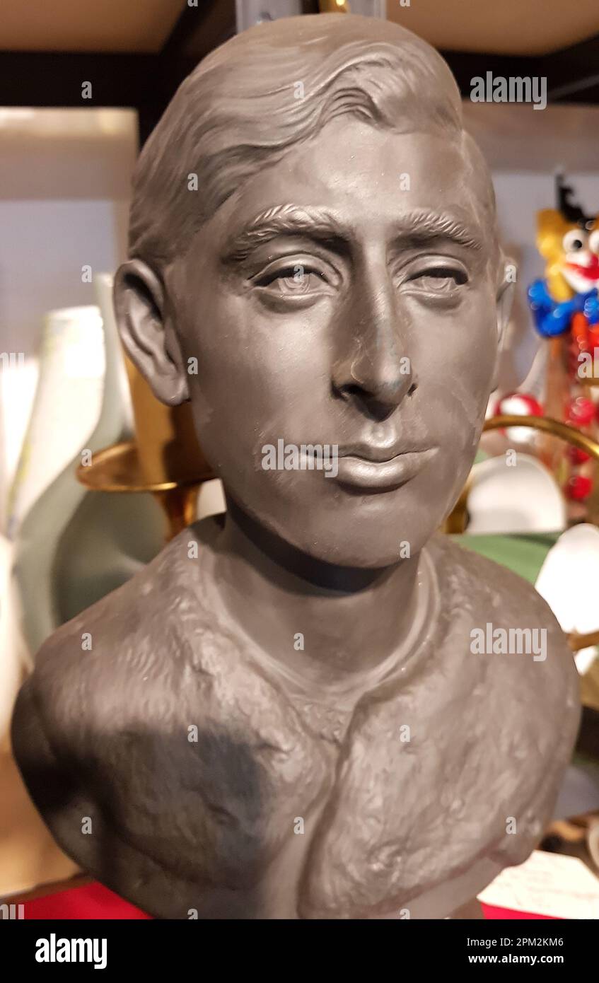 Bust of Prince Charles, now King Charles III Stock Photo Alamy