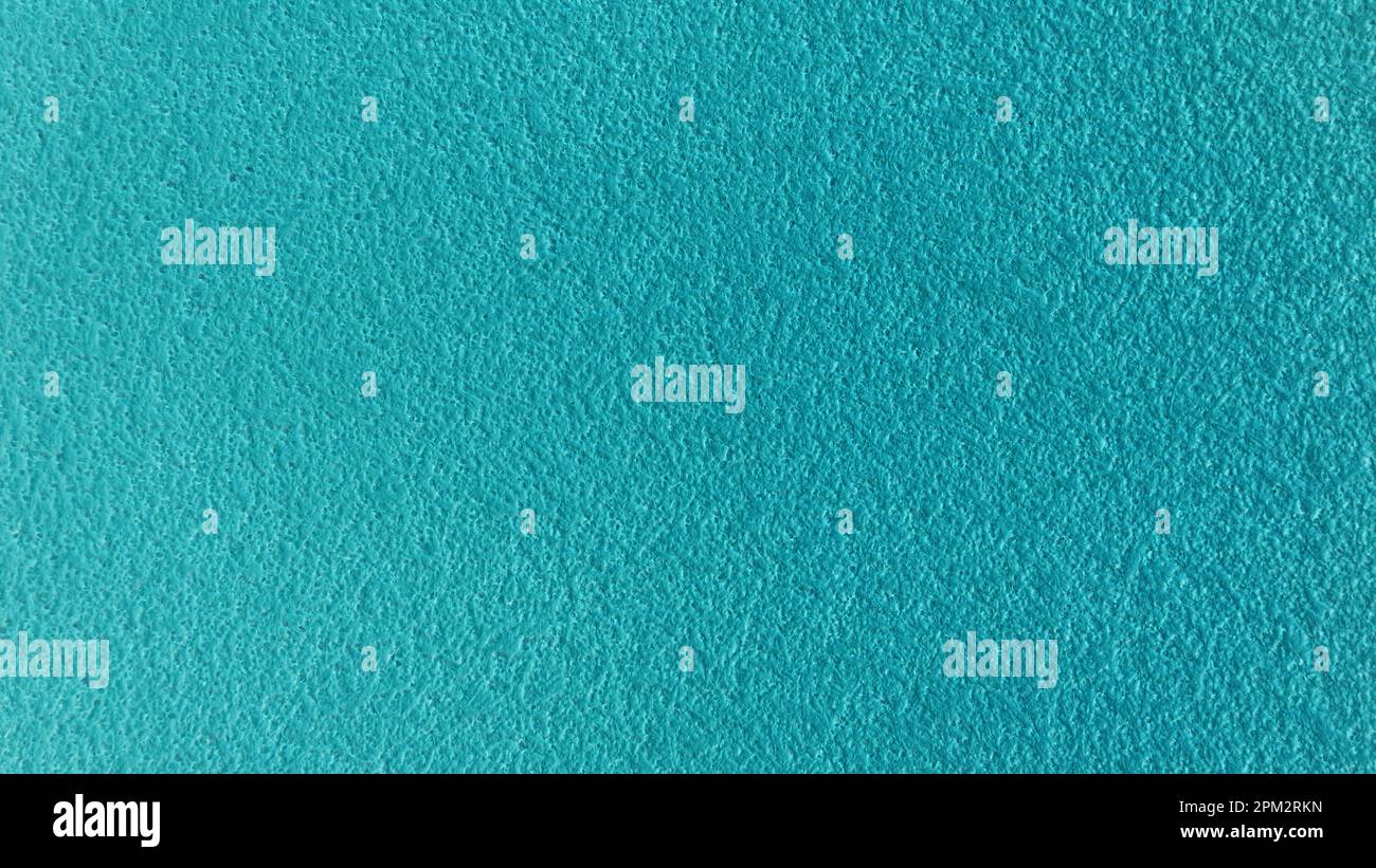 blue aquamarine wall backdrop Stock Photo
