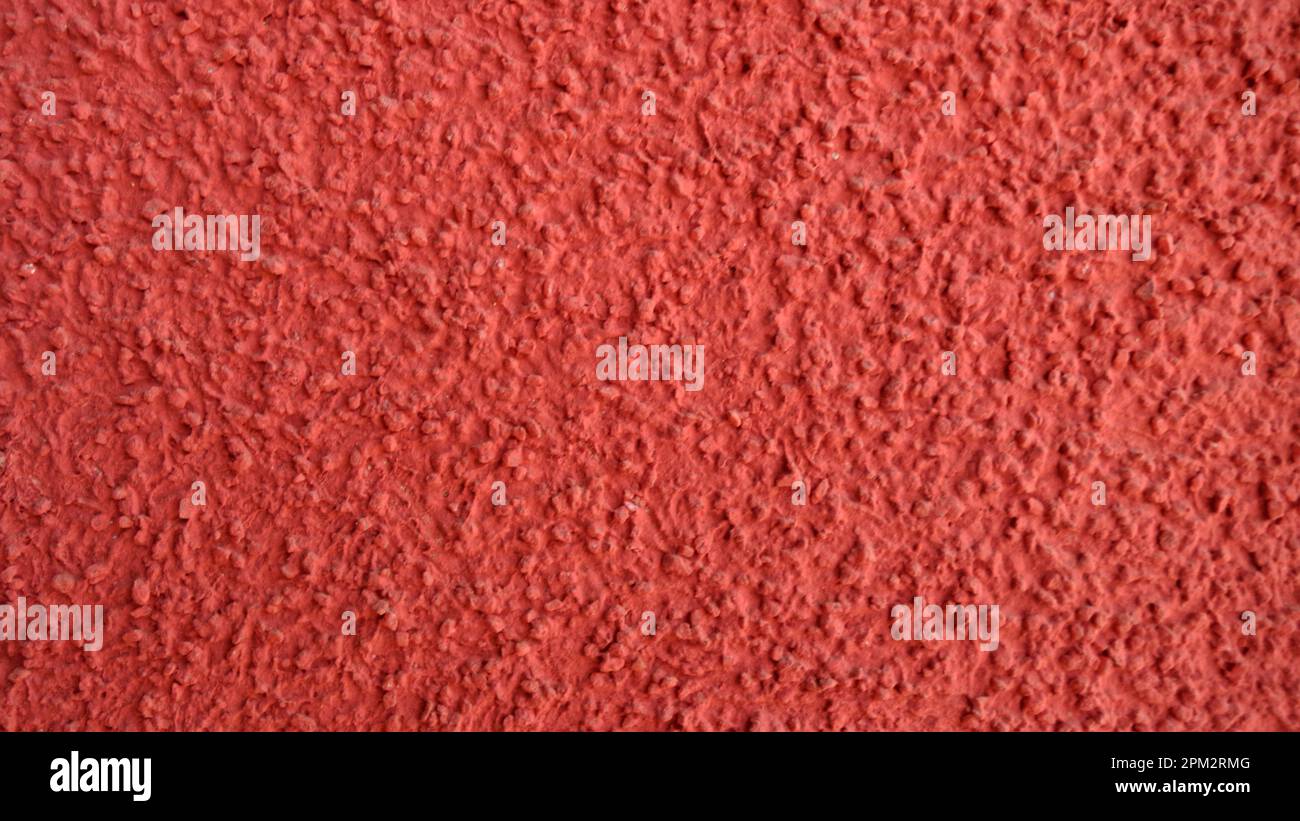 red textured wall backdrop Stock Photo
