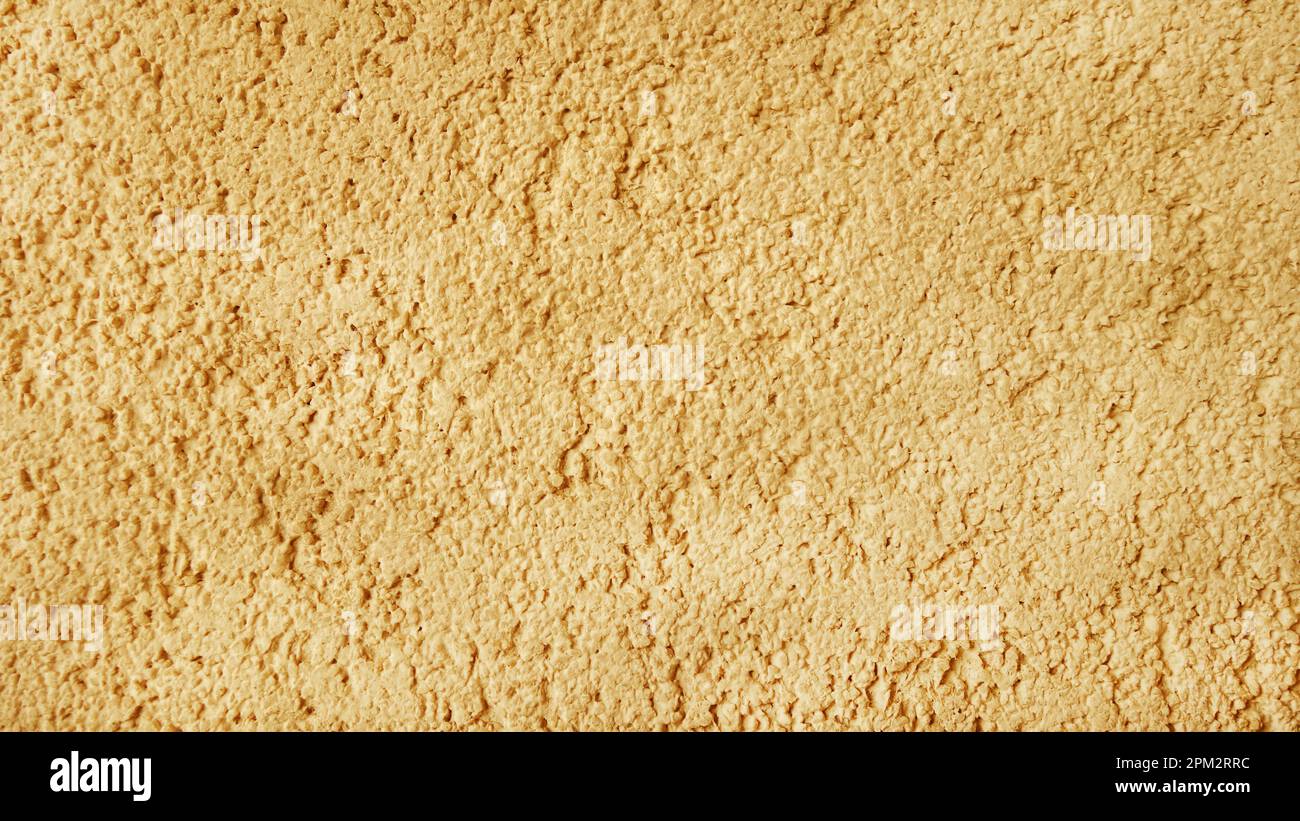 yellow textured wall backdrop Stock Photo