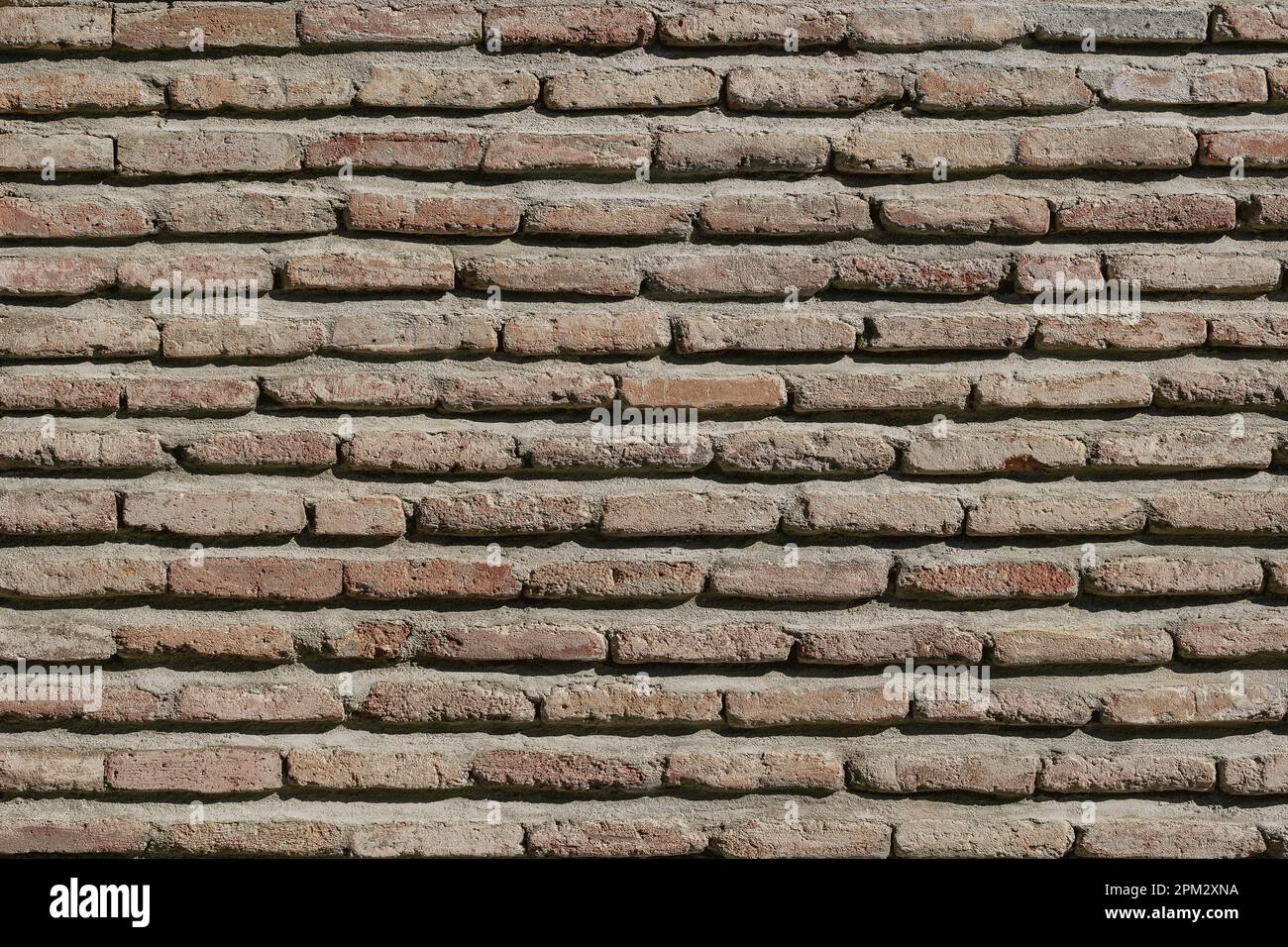 Background of old vintage brick wall texture, close up Stock Photo - Alamy