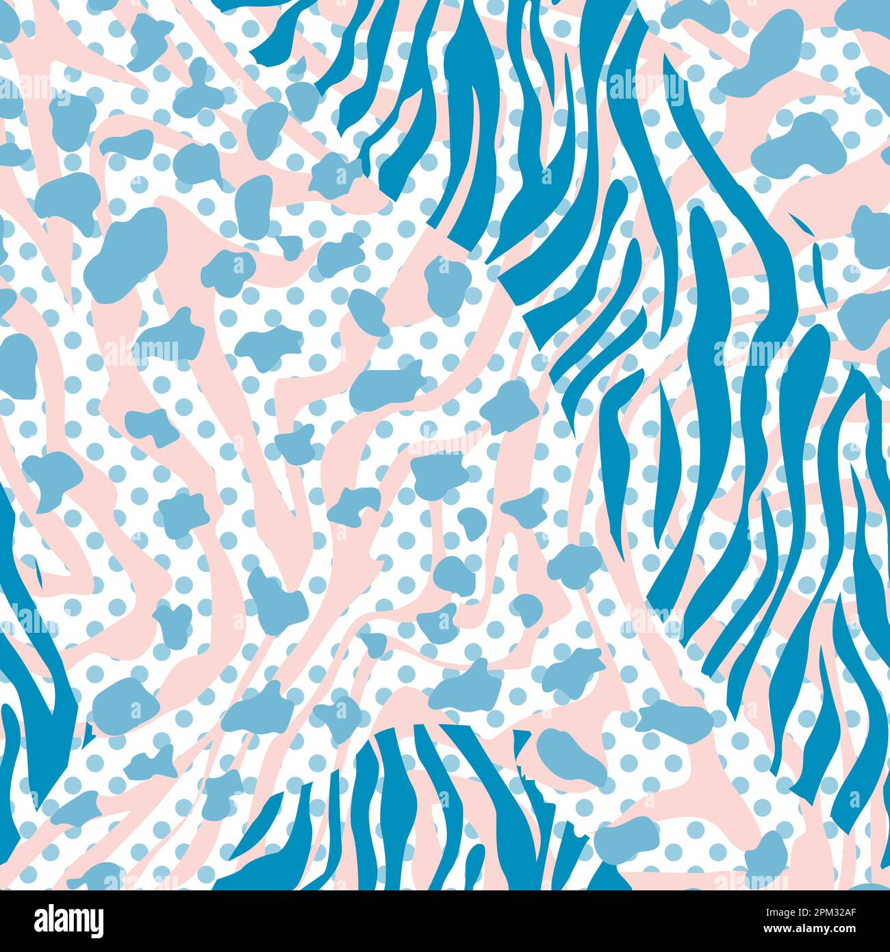 leopard and zebra animal print pattern design. Pattern seamless for ...