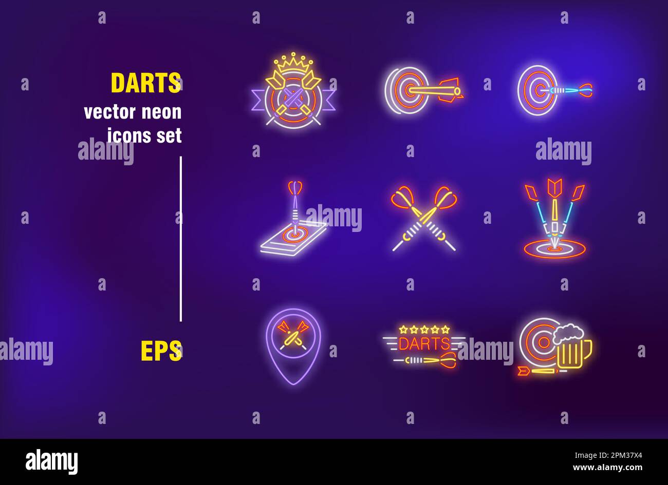 Darts throwing Stock Vector Images Alamy