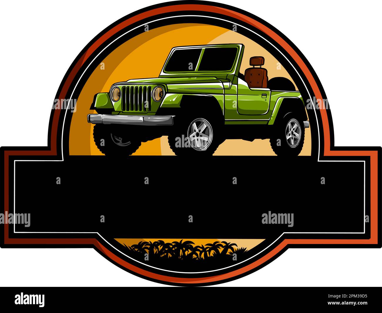 Off road car logo template vector illustration Stock Vector Image & Art