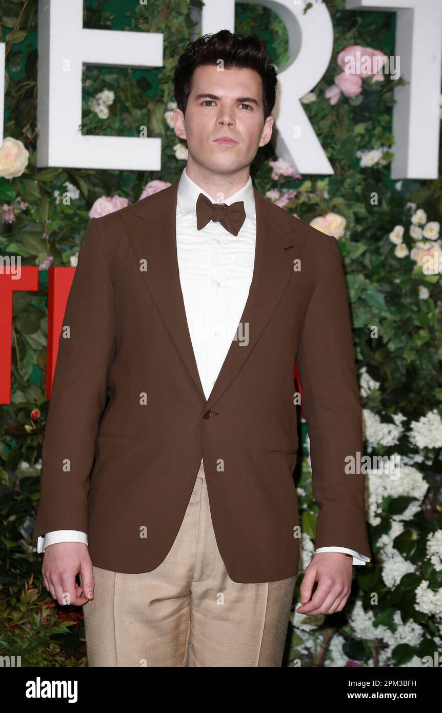 Luke Newton attends the World Premiere of 