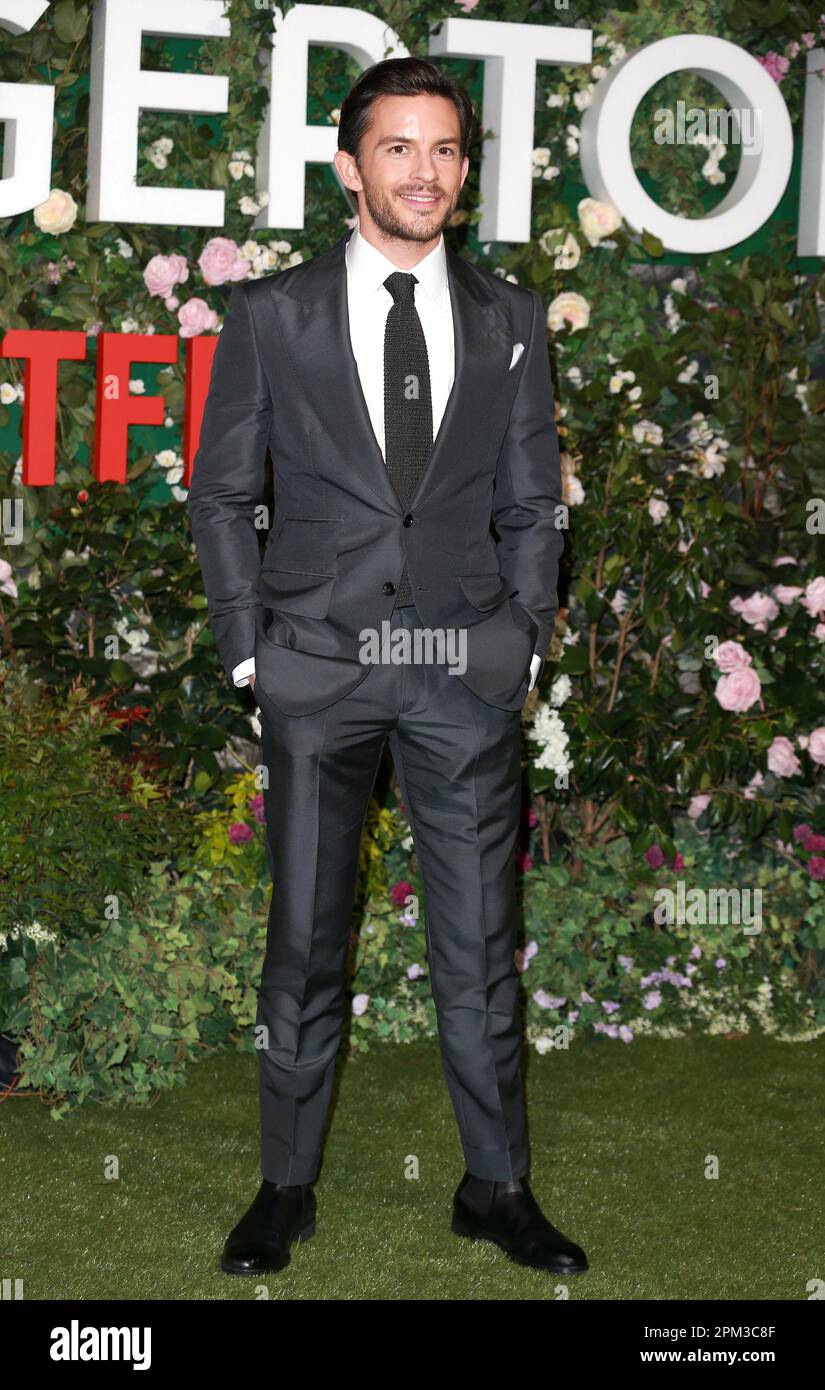 Jonathan Bailey attends the World Premiere of “Bridgerton” Season 2 at