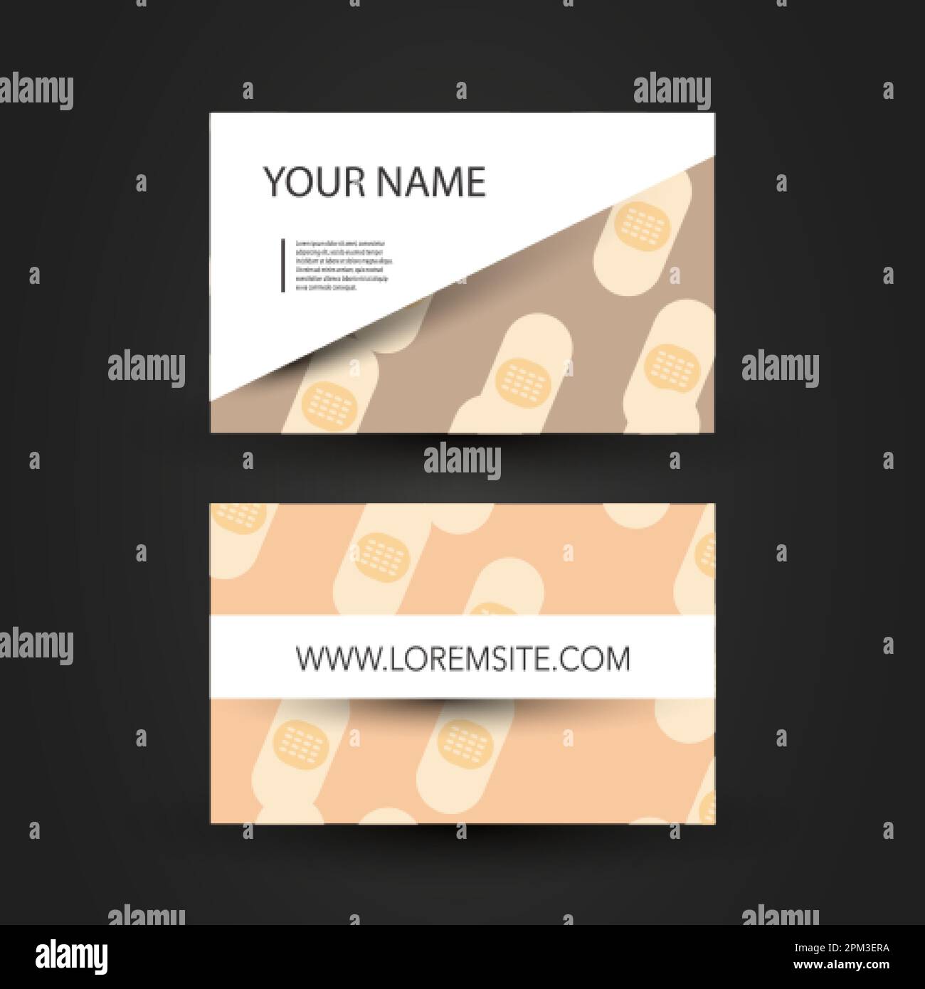 Band aids Stock Vector Images - Alamy