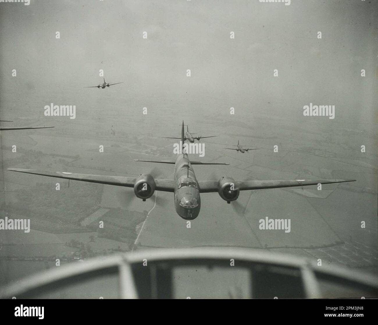 World War II Wellington bombers Stock Photo