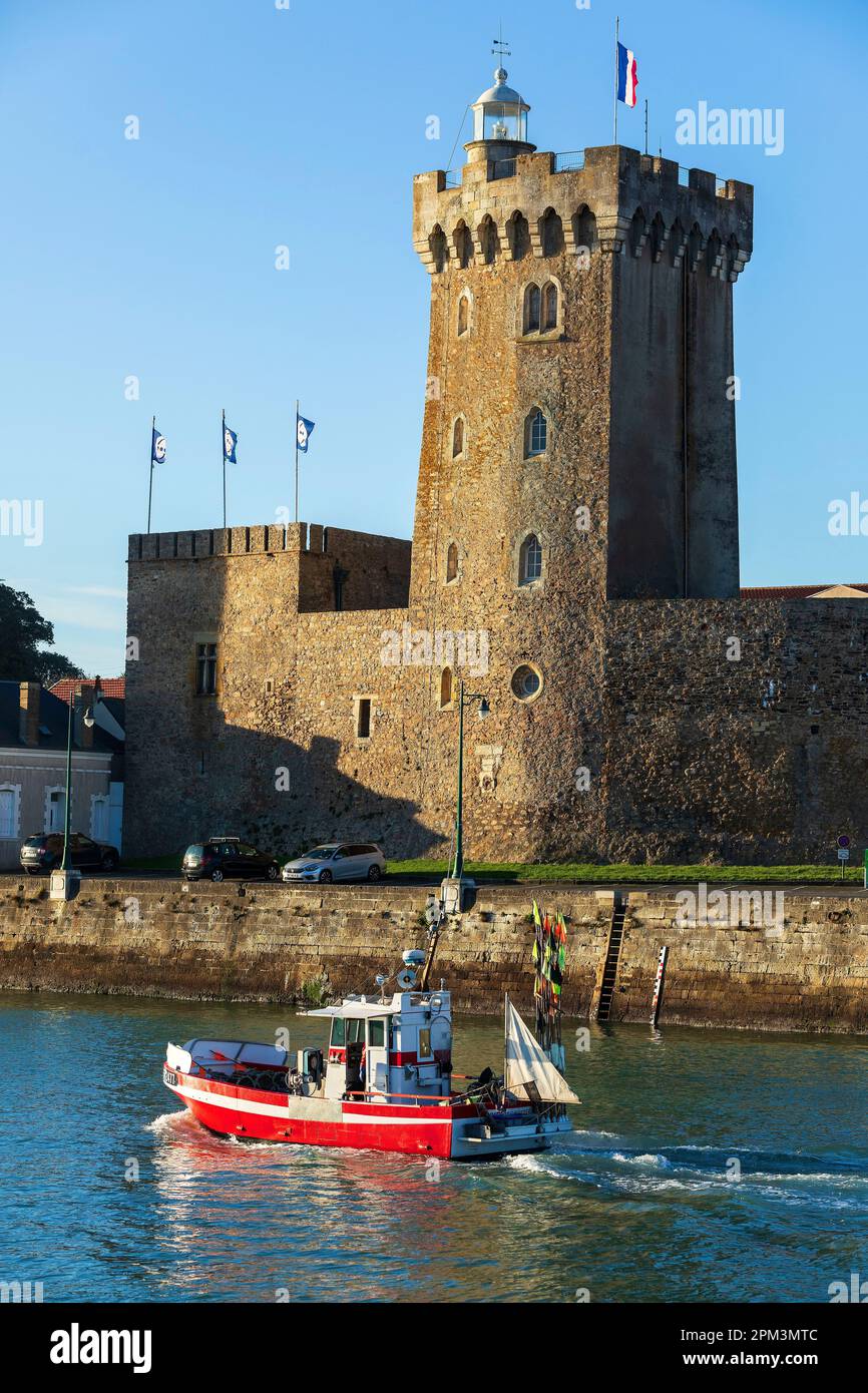 France, Vendee, Les Sables d'Olonne, La Chaume, Quai des Boucaniers