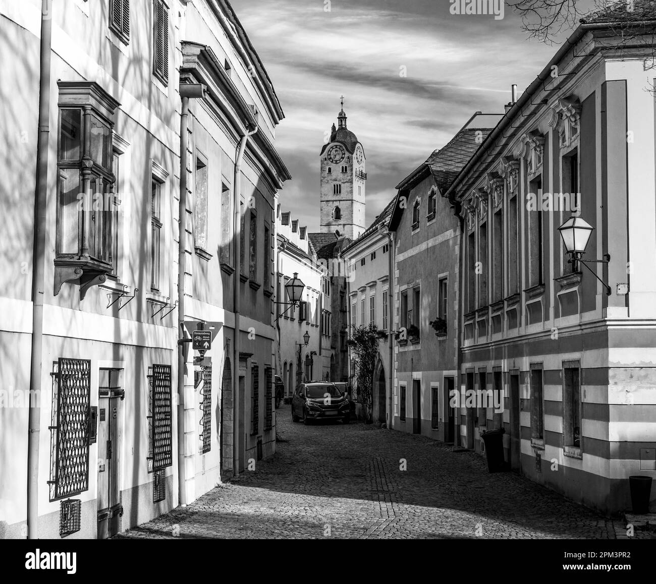 Krems an der Donau, Wachau valley. Austria Stock Photo