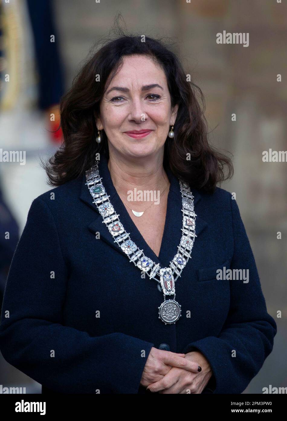 Amsterdam, Netherlands. 11th Apr, 2023. Mayor Femke Halsema Of ...