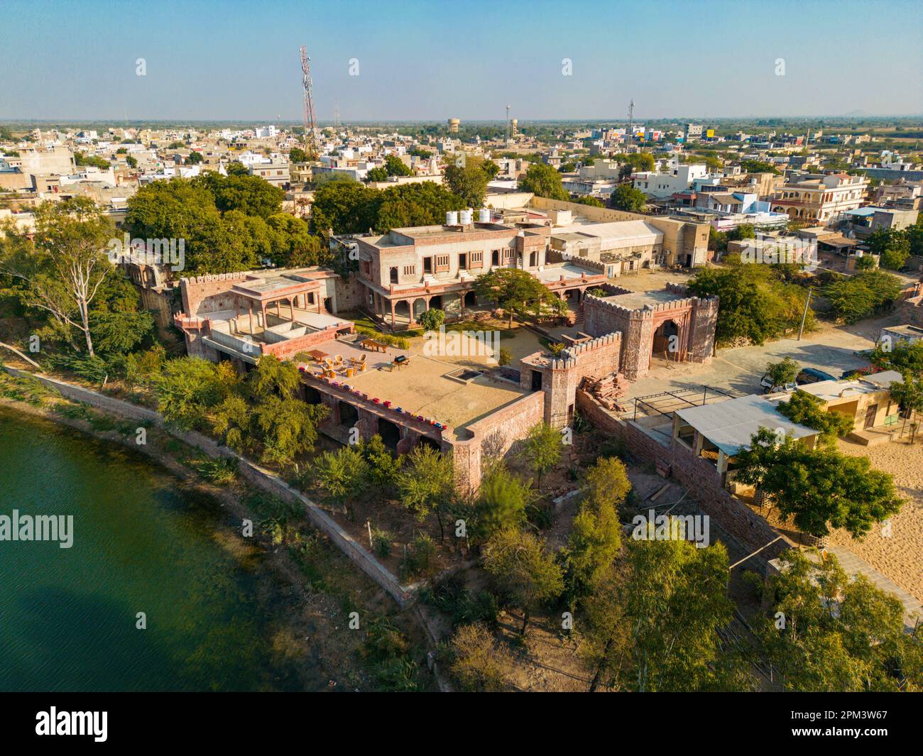 View rajasthan village in india hi-res stock photography and images - Alamy
