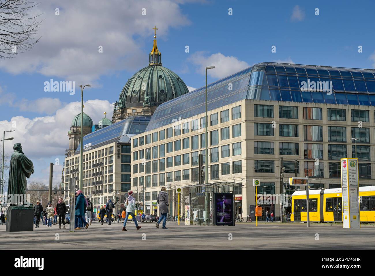 Hotel Radisson Collection, Karl-Liebknecht-Straße, Mitte, Berlin, Deutschland Stock Photo