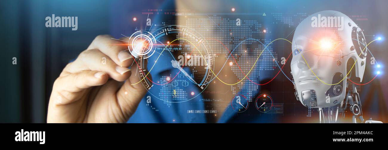 The concept of using artificial intelligence to control the system ...