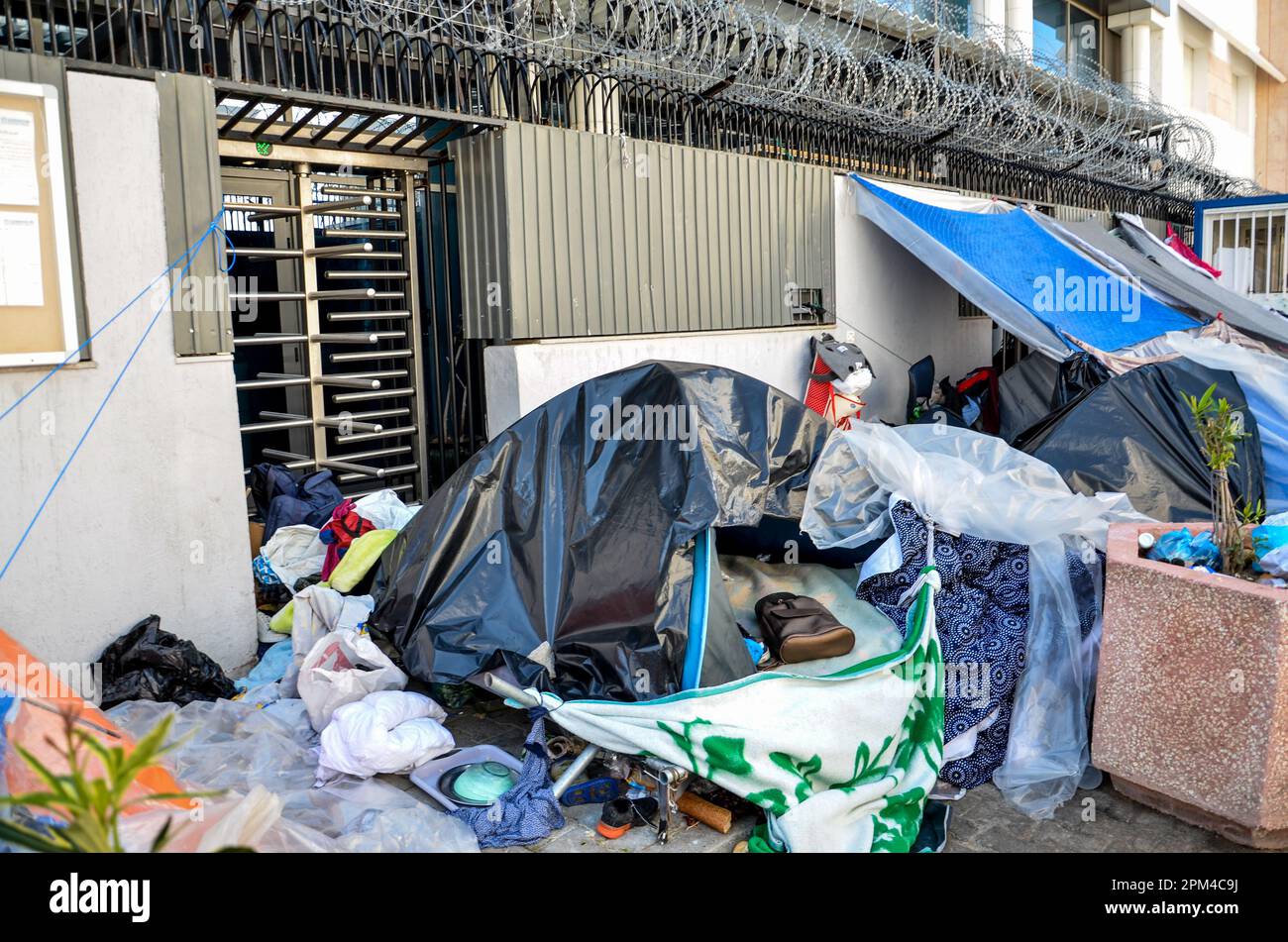 Tunis, Tunisia. 11th Apr, 2023. Tunis, Tunisia. 11 April 2023. The