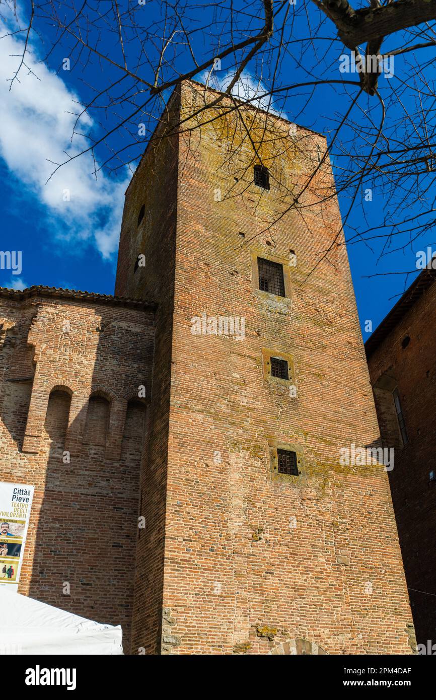 Città della Pieve Perugia Italy medieval city Stock Photo
