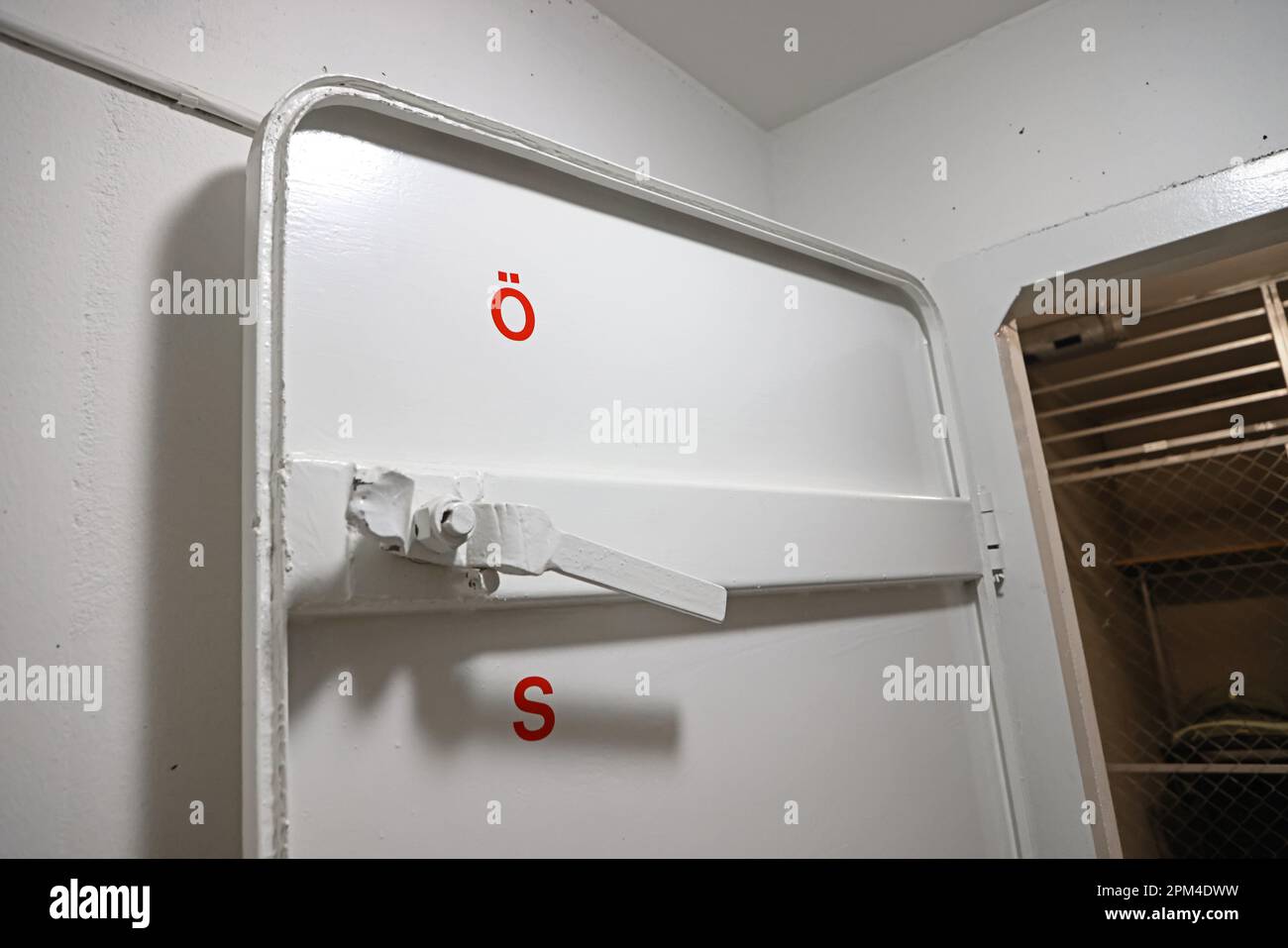 A shelter in an apartment building Stock Photo Alamy