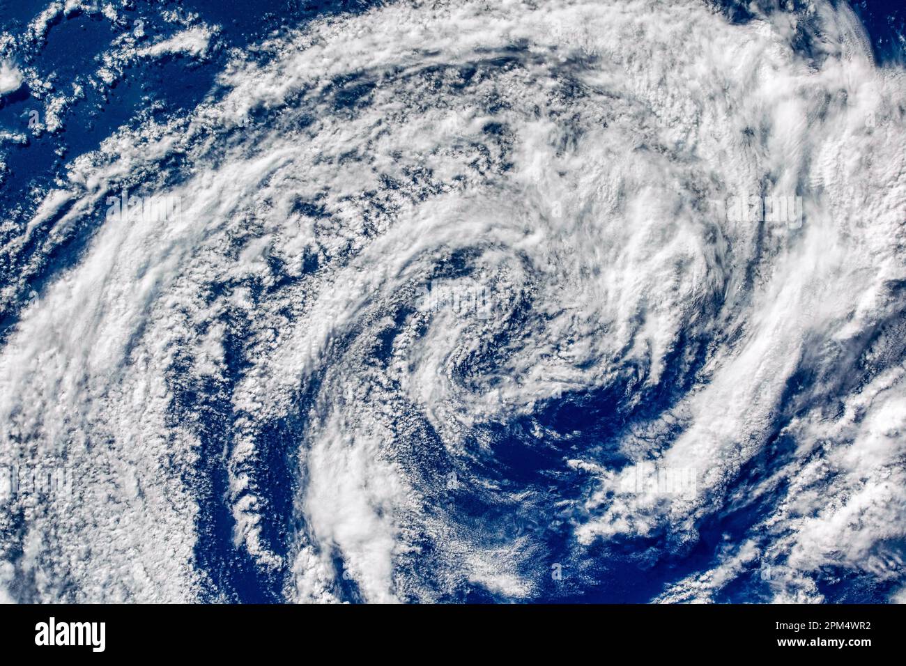 Storm Brewing. Digital Enhancement. Elements by NASA Stock Photo Alamy