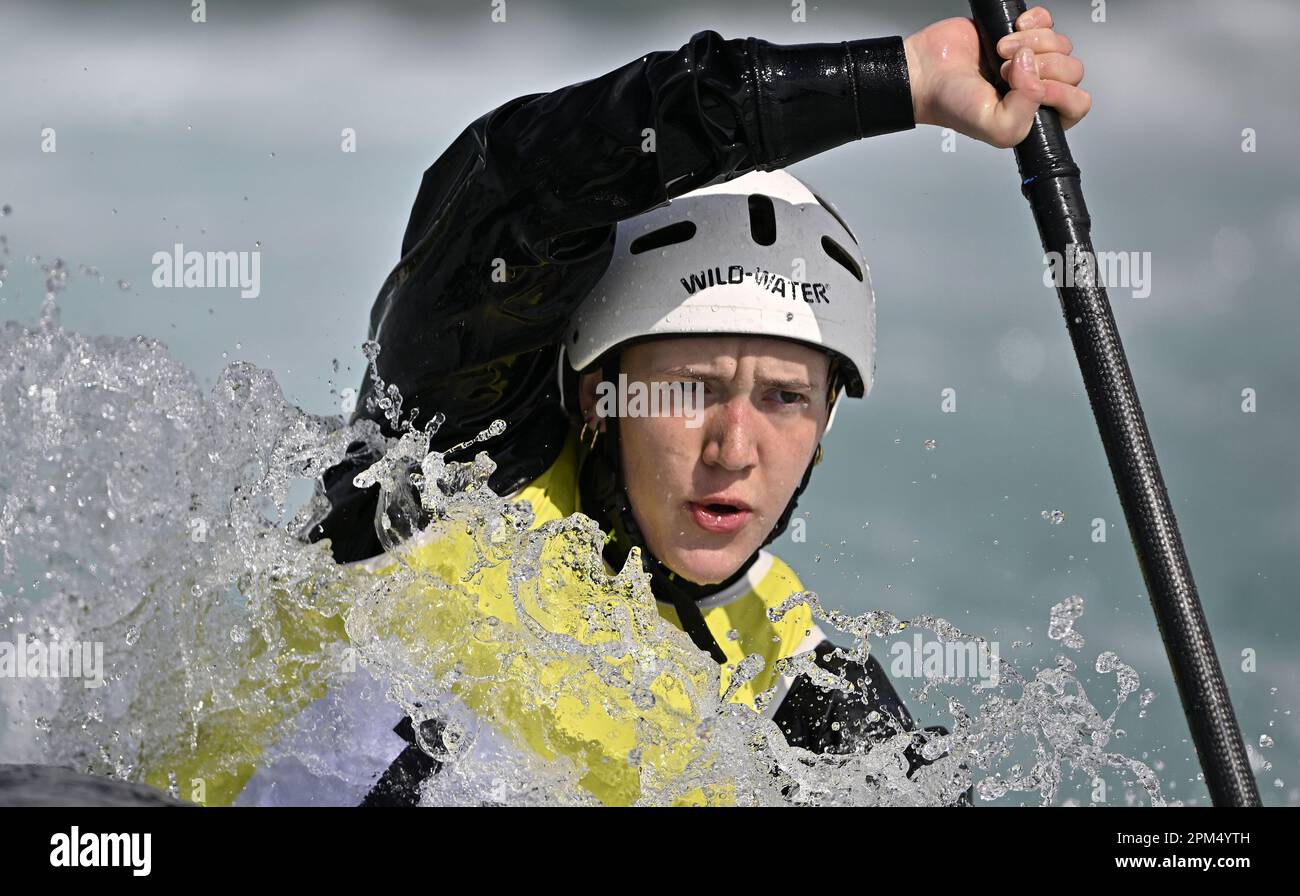 Waltham Cross. United Kingdom. 09 April 2023. British Canoeing GB