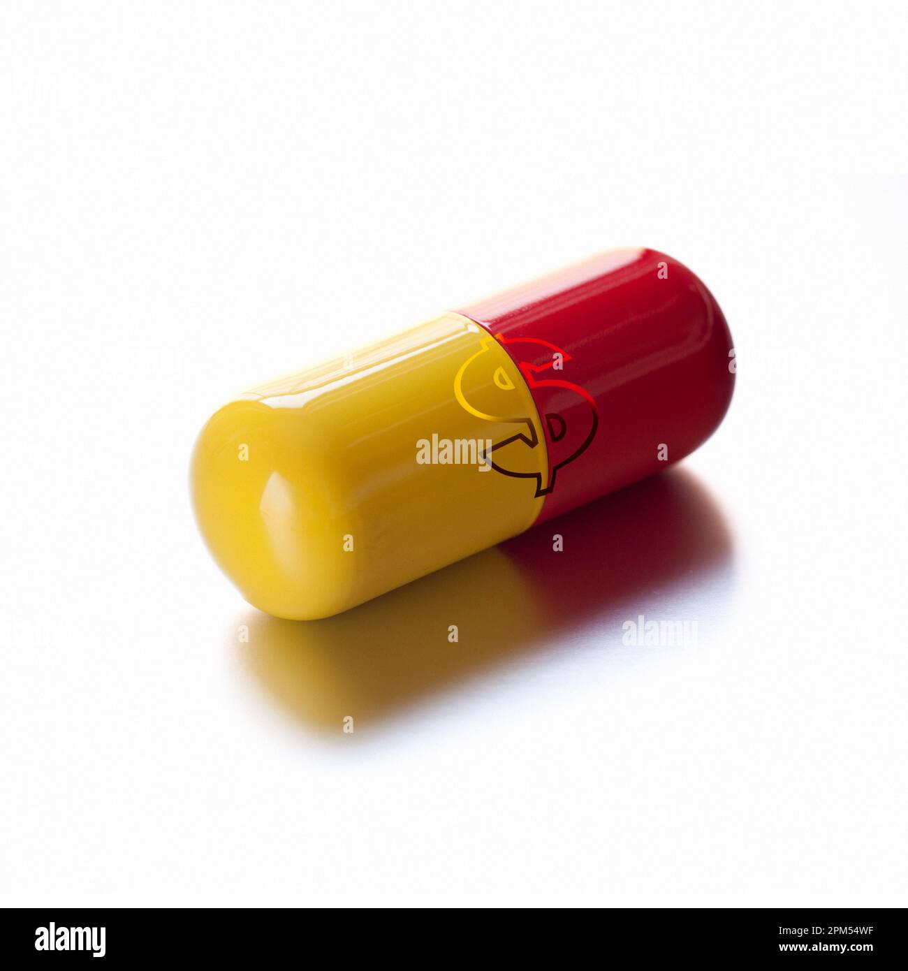 Pill with dollar sign Stock Photo Alamy