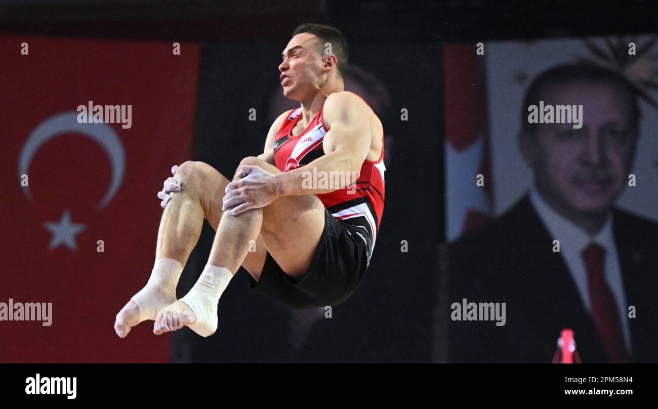 Antalya, Turkey. 11th Apr, 2023. Gymnastics European Championship, men
