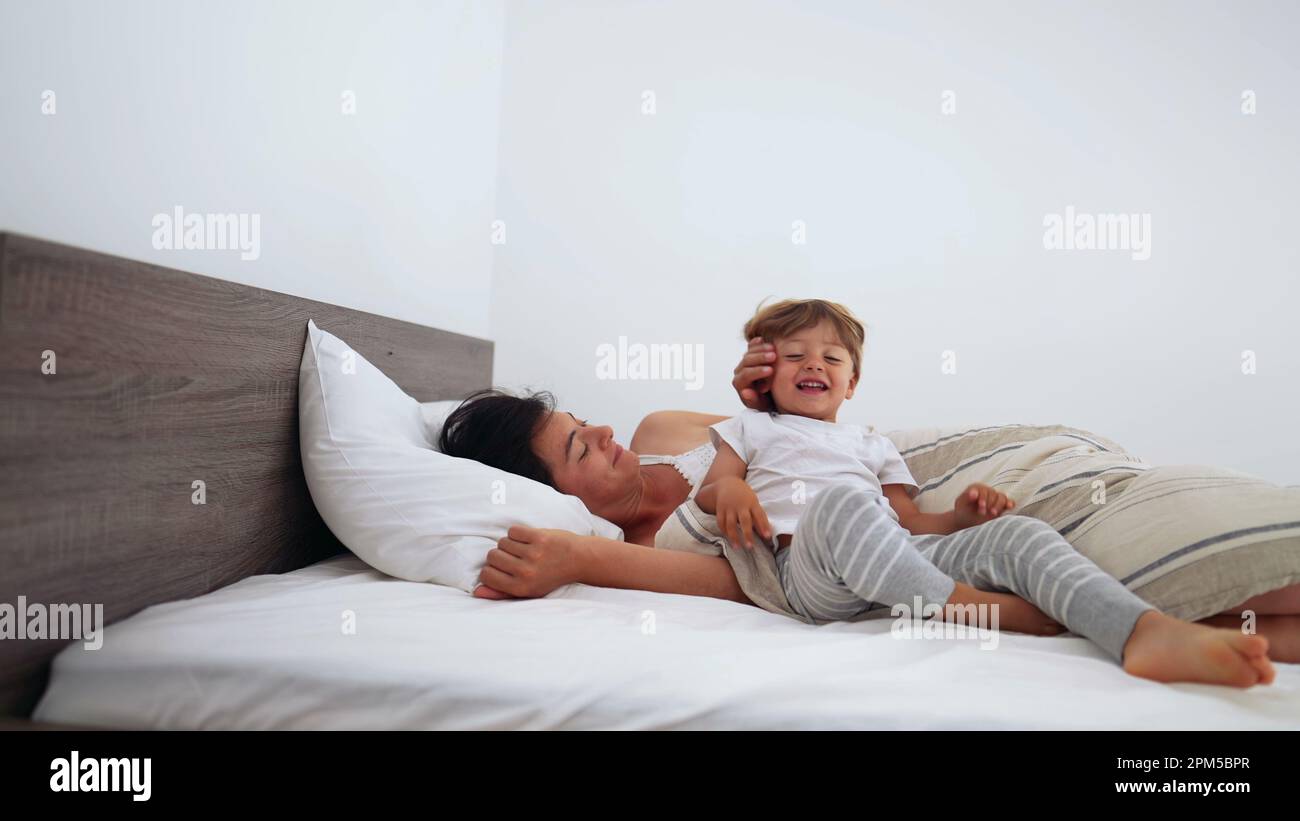 Child Getting Out Of Bed