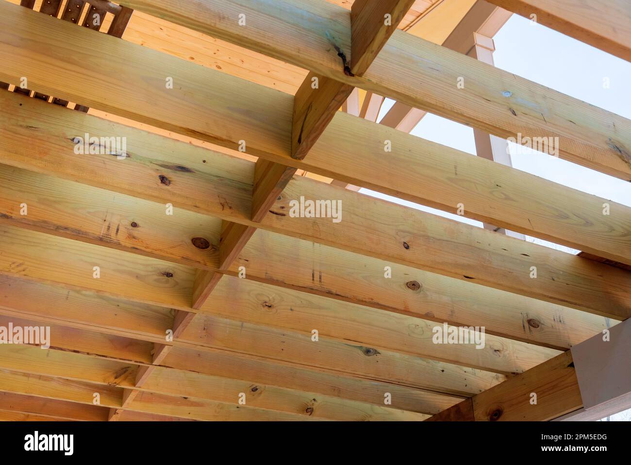 This is new construction for deck joists layout on new custom home