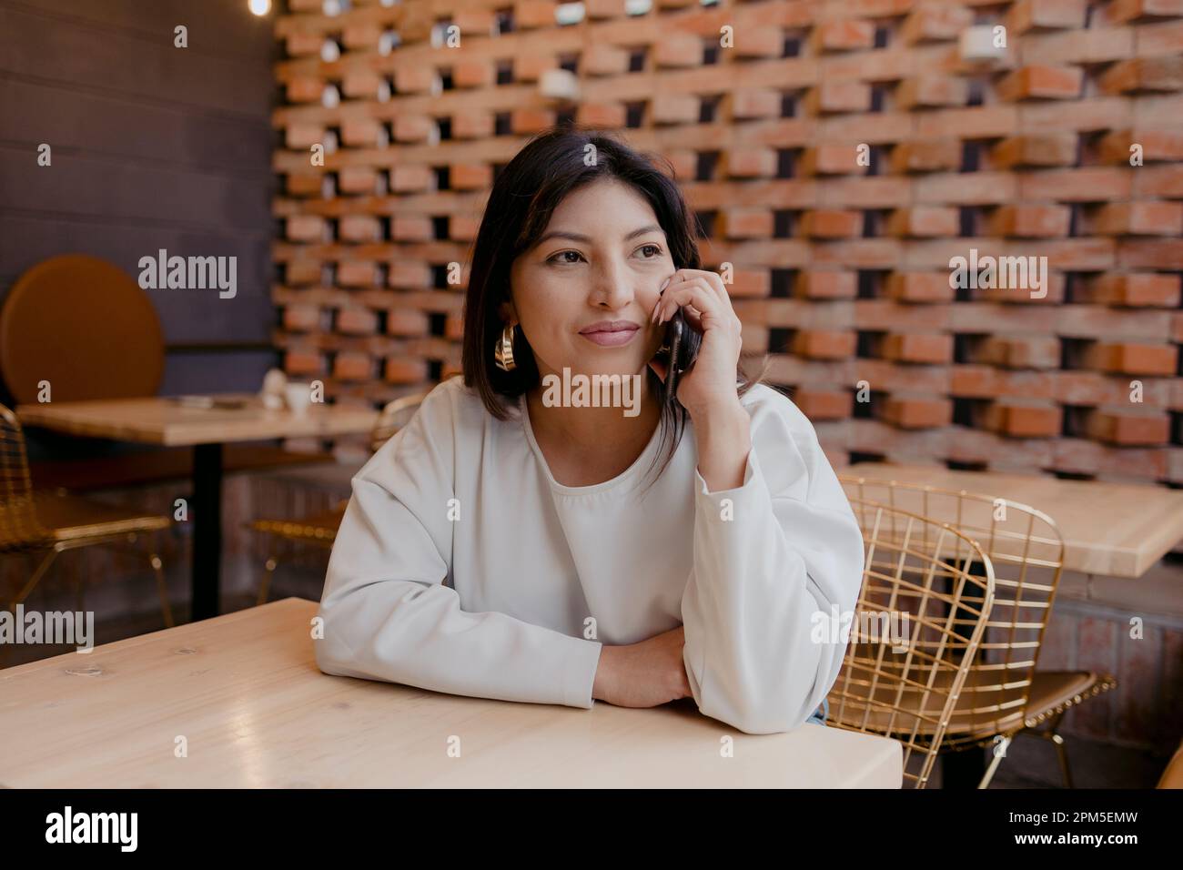 Happy hispanic latin girl on hi-res stock photography and images - Alamy