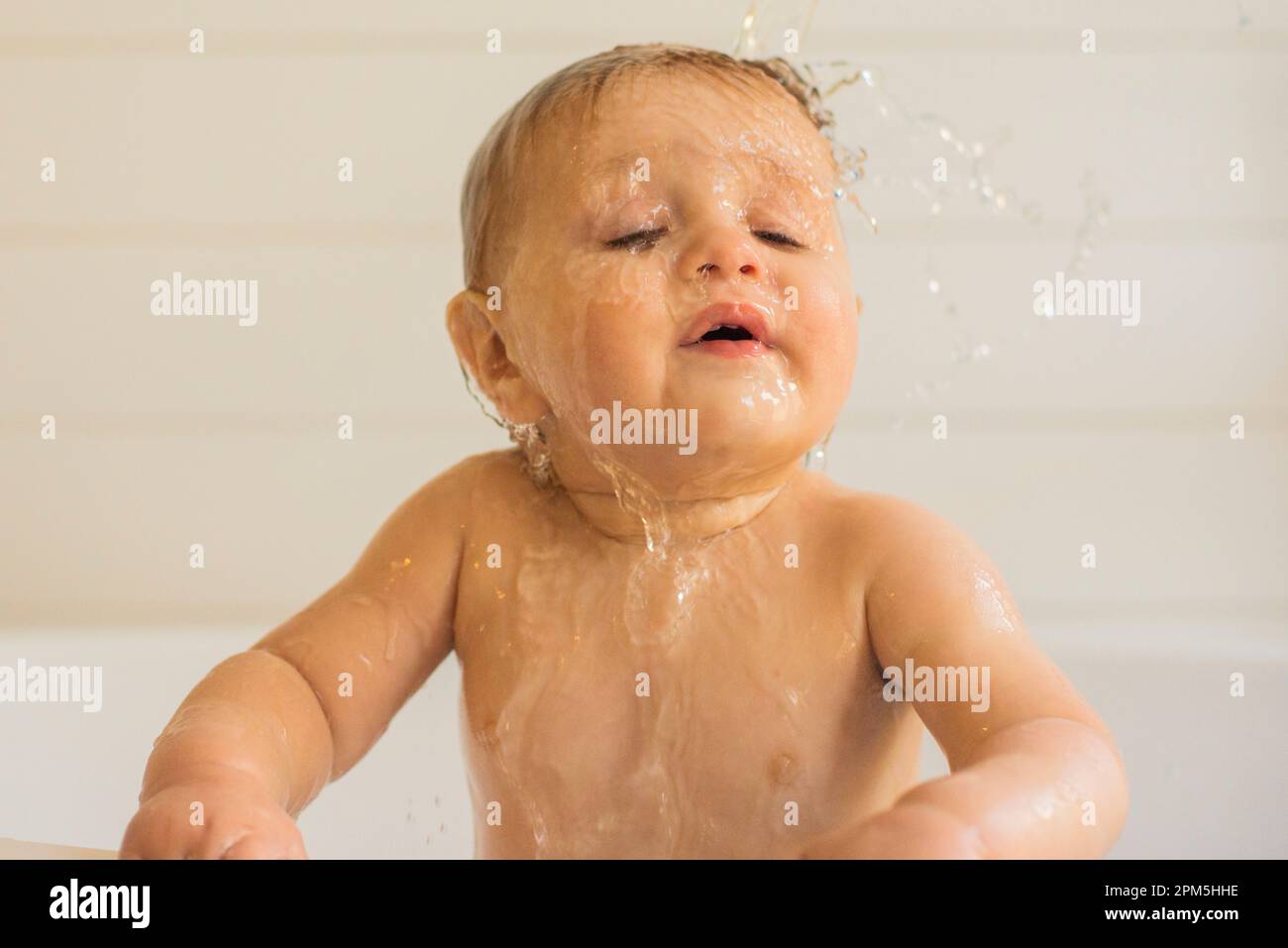 A Baby's first year celebration Stock Photo