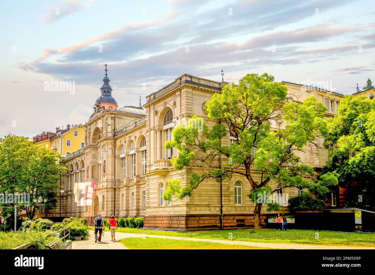 Old city of Baden-Baden, Germany Stock Photo