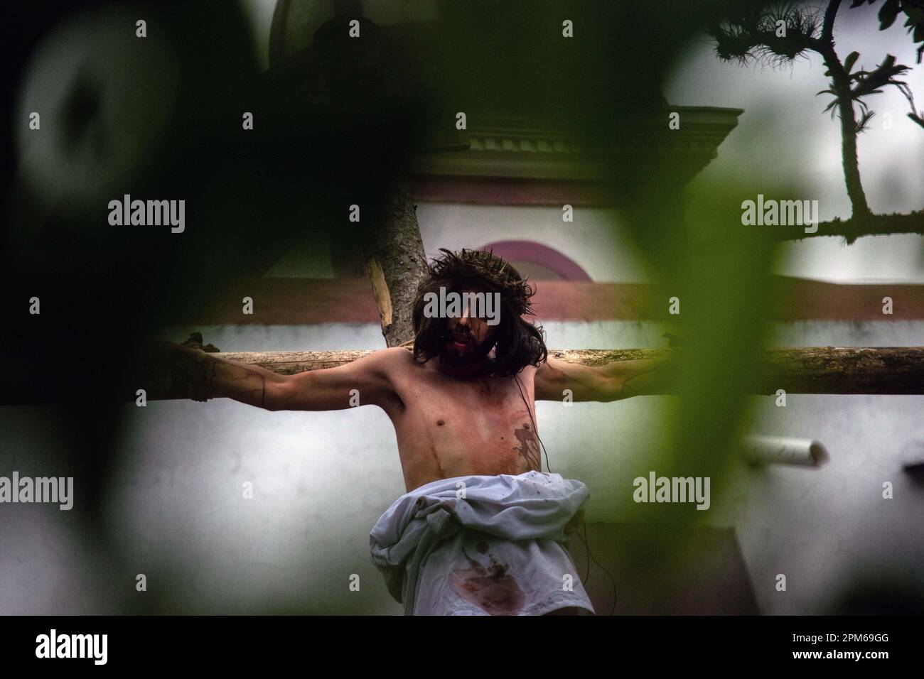 Ixhuacan, Veracruz, Mexico. 7th Apr, 2023. A participant takes the