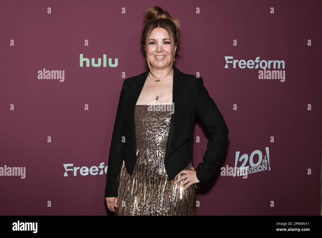 Daisy Gardner attends the premiere of Freeform's "Single Drunk Female" season two at the