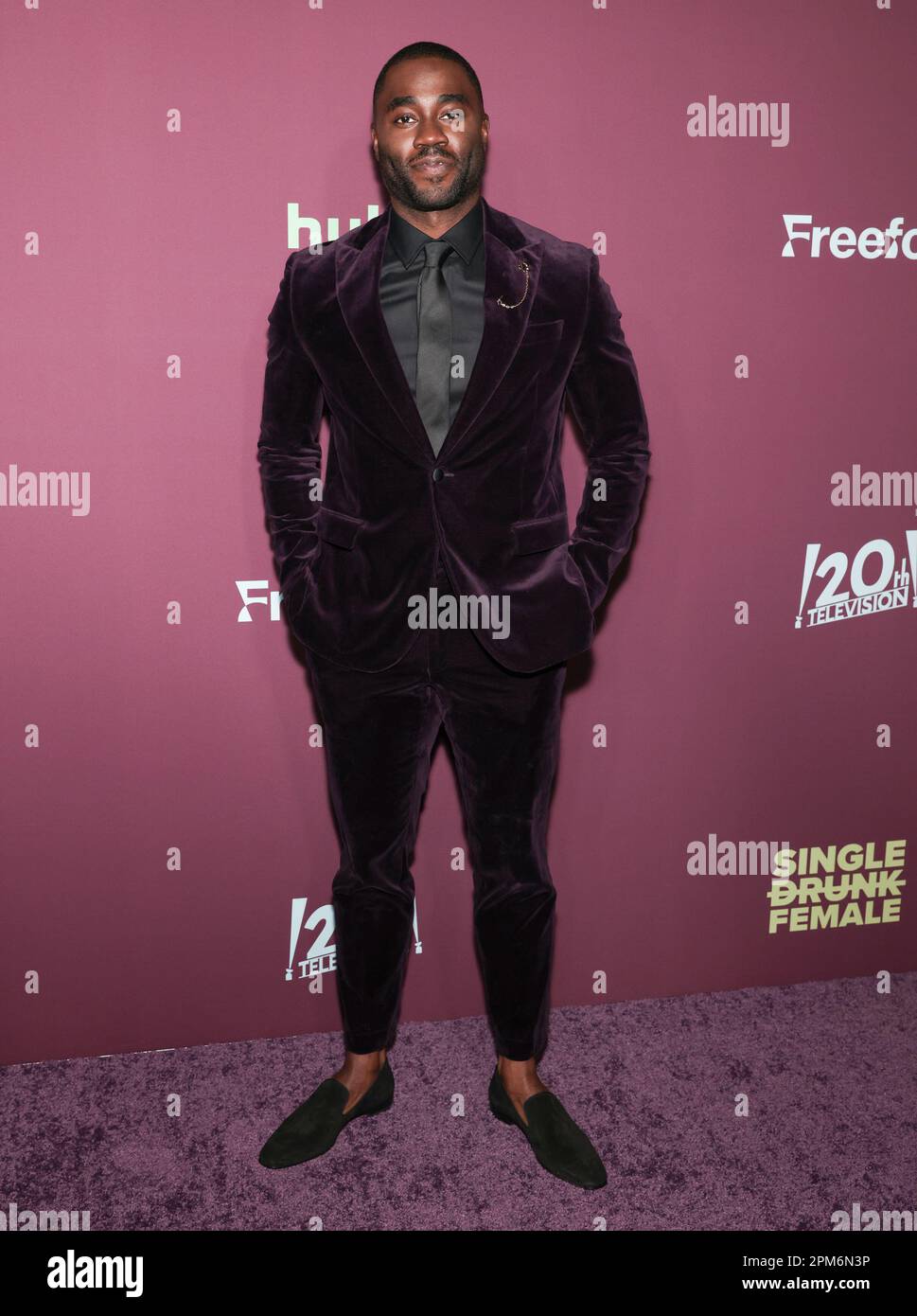 Garrick Bernard attends the premiere of Freeform's "Single Drunk Female