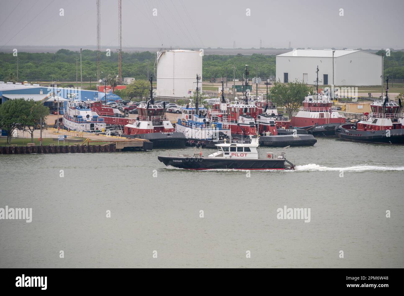 Galveston, Texas March 27, 2023 Pilot boat in Texas Stock Photo Alamy