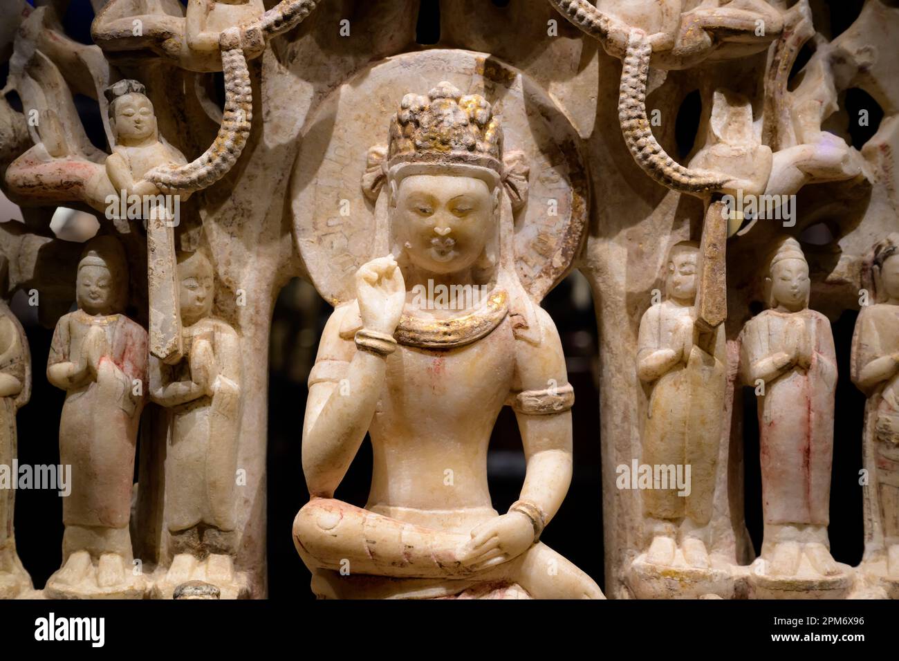 HONG KONG SAR,CHINA. APRIL 11th, 2023. Tsz Shan Monastery.Buddhist Art