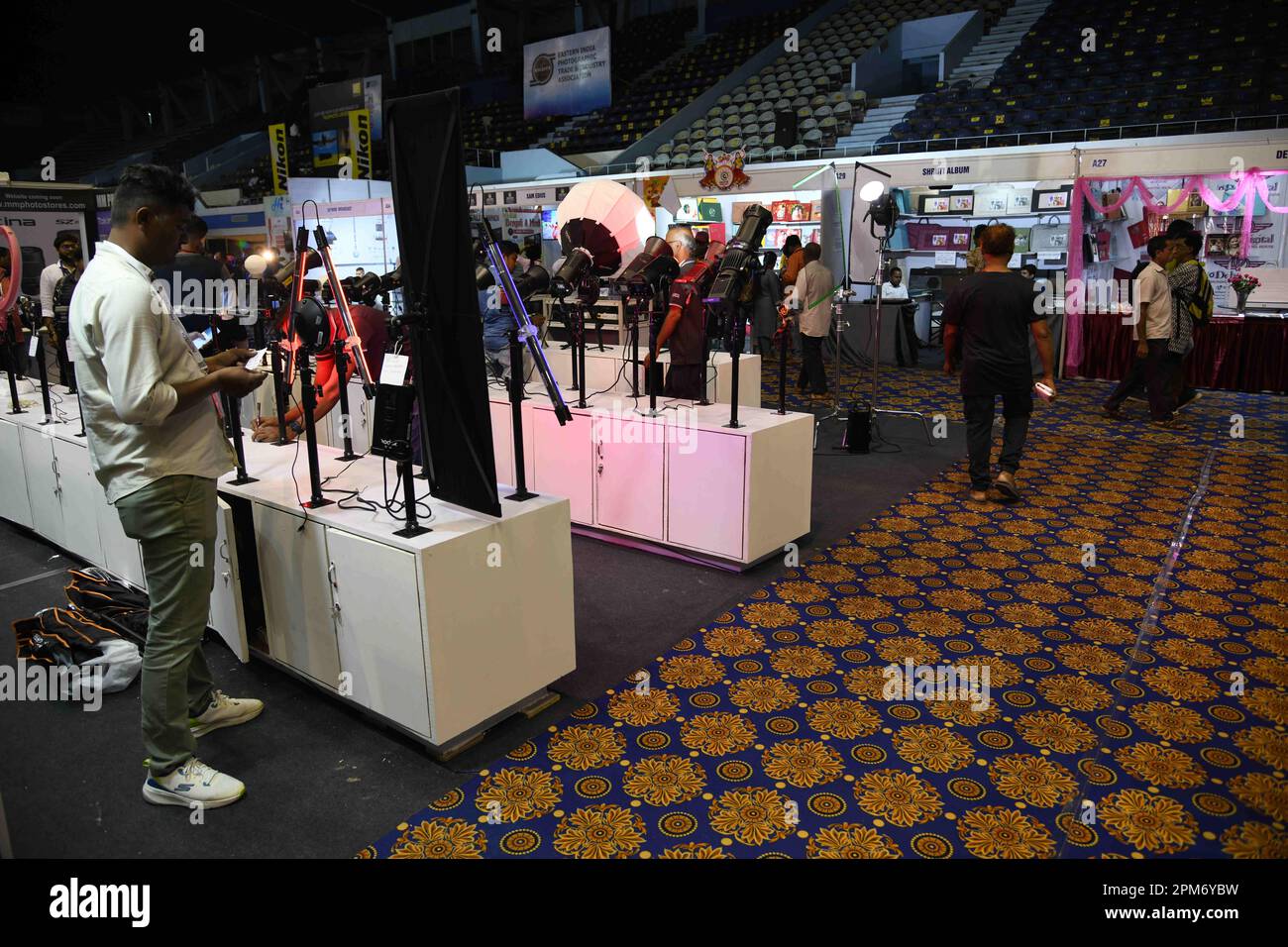 Kolkata, West Bengal, India. 11th Apr, 2023. Phototech India 2023 - a photo  & videography trade show on the first day of three days duration that  organized by a private agency. (Credit