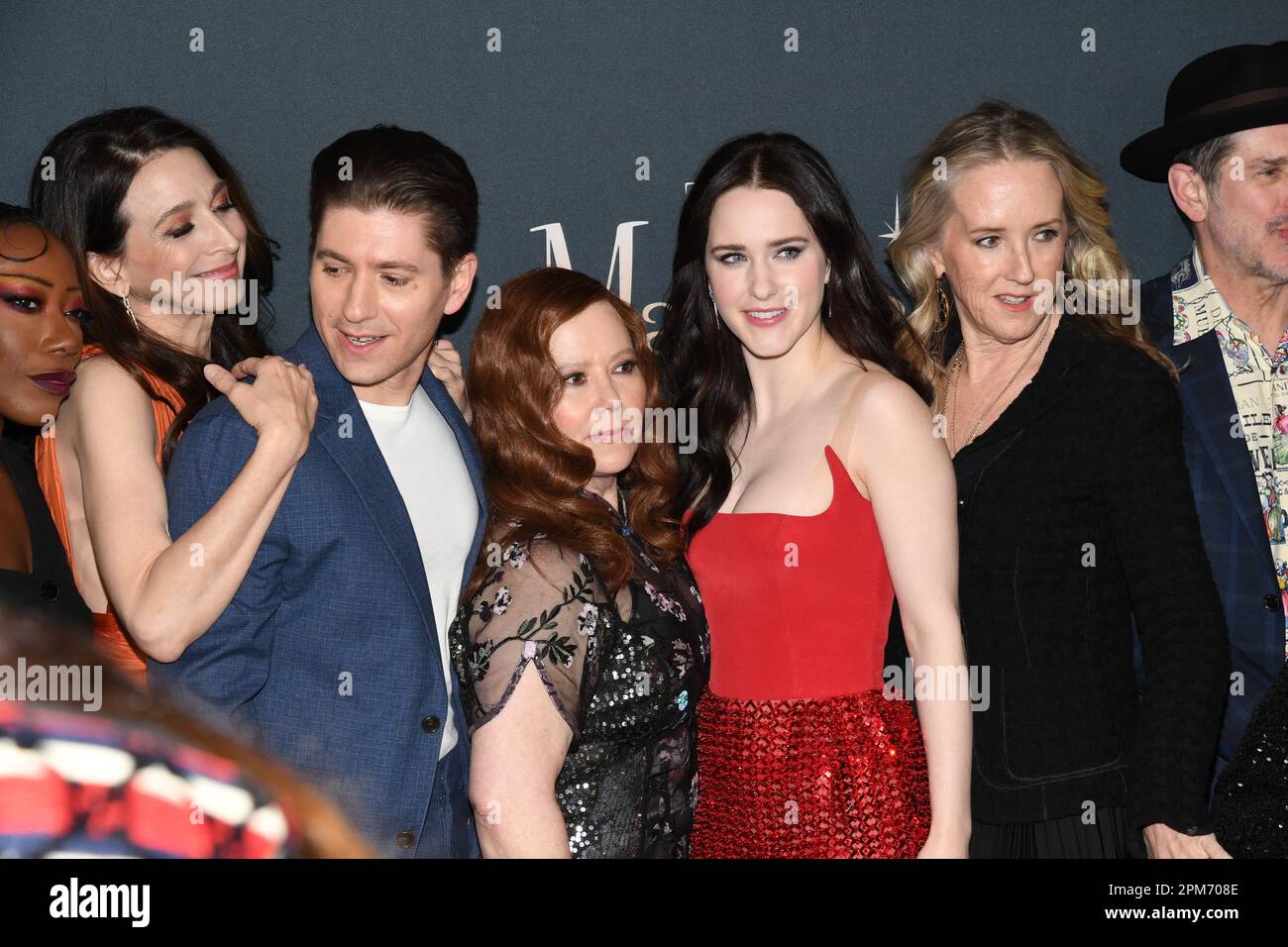 New York, USA. 11th Apr, 2023. Marin Hinkle, Michael Zegen, Alex