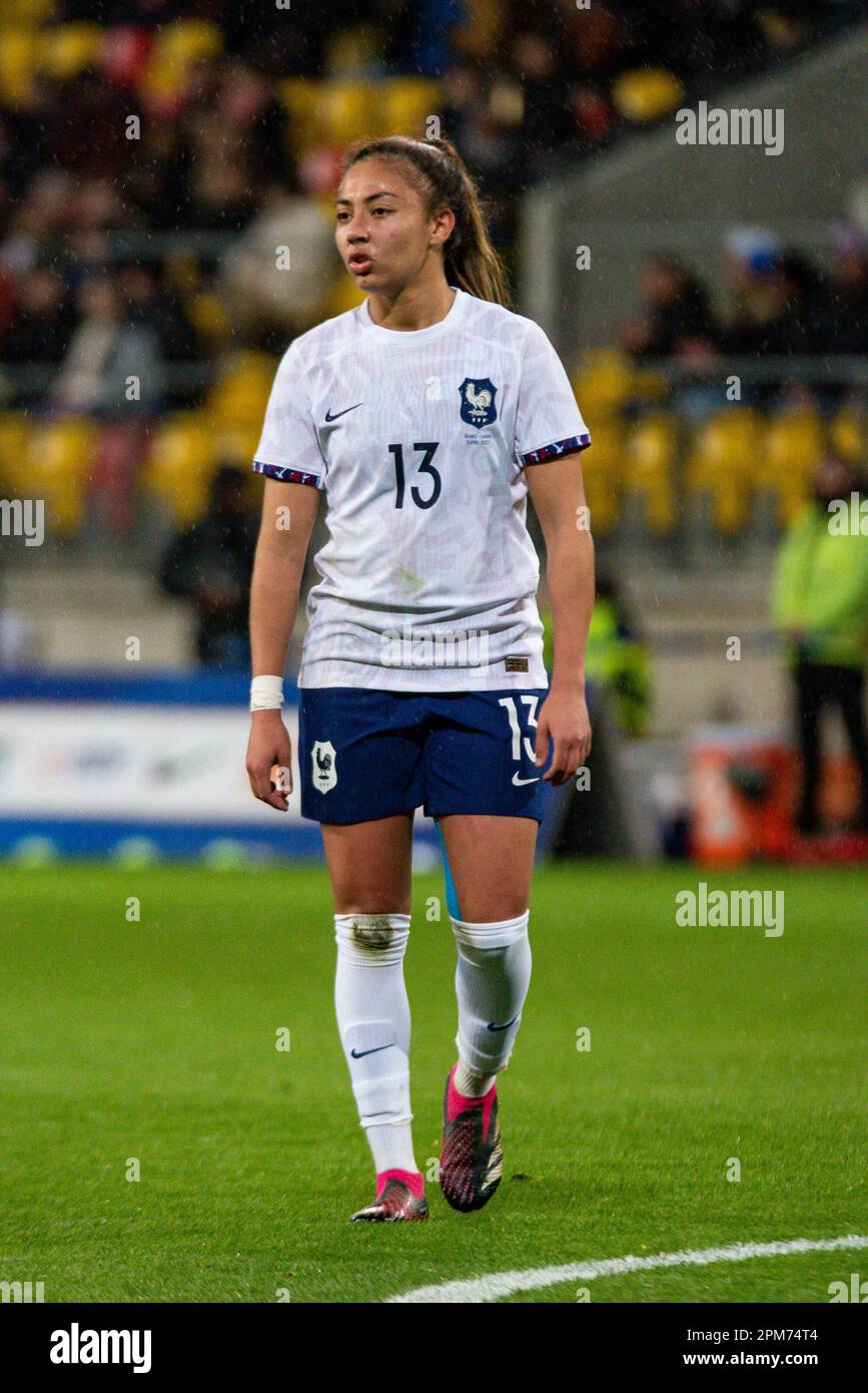 April 11, 2023, Rome, France: Simi Awujo of Canada during the Women's  Friendly football match between France and Canada on April 11, 2023 at  Marie-Marvingt stadium in Le Mans, France - Photo