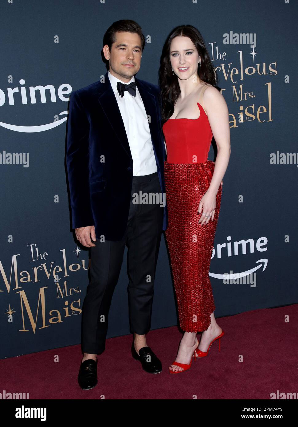 Jason Ralph and Rachel Brosnahan attending 'The Marvelous Mrs. Maisel ...